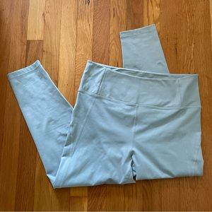 Girlfriend Collective Hi Rise Leggings XL 24 inch inseam blue